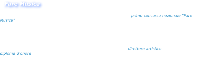 - Fare Musica

Nel giugno del 1984 fu organizzato nel comune di Terranova B.ni il primo concorso nazionale “Fare Musica”, dedicato al flauto e al pianoforte. Si inserisce in questa manifestazione anche il M° Primo Oliva, inizialmente come commissario nella sezione riguardante il pianoforte. Il concorso fu ripetuto anche negli anni successivi, tuttavia con alcune modificazioni; i comuni che aderirono all’iniziativa aumentarono in numero, in quanto si aggiunsero cittadine come Loro Ciuffenna e Pian di Scò, ed insieme al flauto e al pianoforte fu aggiunta una sezione per il violino. Negli anni successivi al primo il M° Oliva da commissario divenne direttore artistico conseguendo il diploma d'onore. In questo periodo deteneva la cattedra di pianoforte al conservatorio A. Boito di Parma; di li a breve avrebbe portatato tutta la sua arte fin negli Stati Uniti.